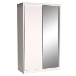 Skriňa Karol 143 so zrkadlom alpská biela vyobraziť