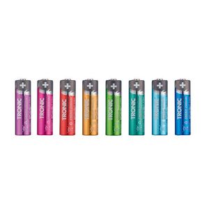 TRONIC® Nabíjateľné batérie Ni-MH Ready 2 Use Color, 8 kusov (AA) vyobraziť