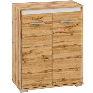 Komoda MAVO 16 VOTAN- biela/antracit/dub wotan vyobraziť