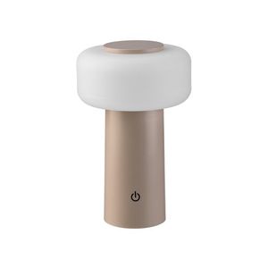 LIVARNO home Aku LED stolná lampa (béžová) vyobraziť