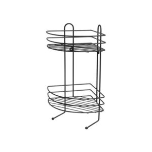 LIVARNO home Polička do sprchy (hranatý tvar/čierna) vyobraziť