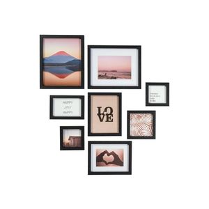 LIVARNO home Fotorámik (8-dielna súprava, čierna) vyobraziť