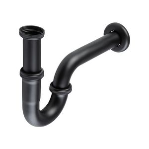 W5 Trubicový sifón (čierna) vyobraziť