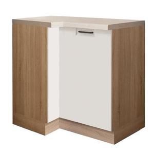 Skrinka do kuchyne Favorit 14d pravá dub Sonoma/White vyobraziť