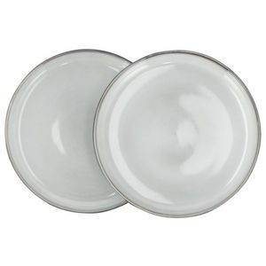 SILVERCREST® Taniere/Šálky/Misky, 2 kusy (súprava tanierov, béžová) vyobraziť