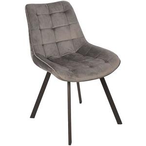 Stolička Simon šedá vyobraziť