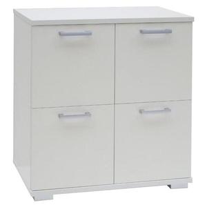 Komoda Polaris 4d biela vyobraziť