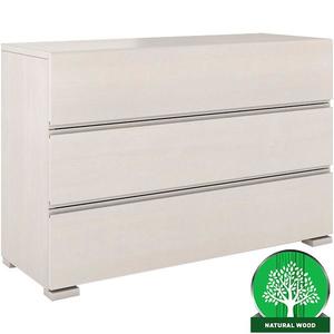 Komoda drevená borovica 3s Skandica Vestre Biely vyobraziť