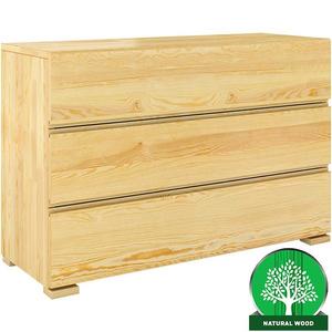 Komoda drevená borovica 3s Skandica Vestre Prirodzené vyobraziť