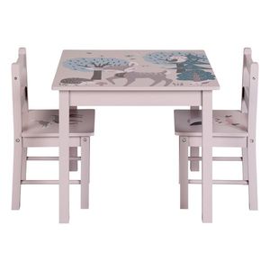 detská stolička a stôl vyobraziť