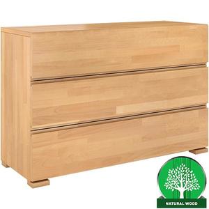 Komoda drevená buk 3s Skandica Vestre Prirodzené vyobraziť