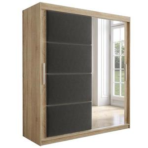 Skriňa Tapi 180 Dub Sonoma/Šedá vyobraziť