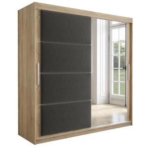 Skriňa Tapi 200 Dub Sonoma/Šedá vyobraziť