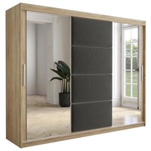 Skriňa Tapi 250 Dub Sonoma/Šedá vyobraziť