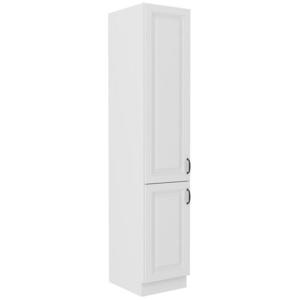 Kuchynská skrinka STILO biela mat/biela 40DK-210 2F vyobraziť