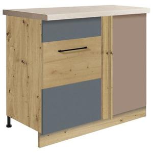 Skrinka do kuchyne Infinity 24D L GREY police vyobraziť