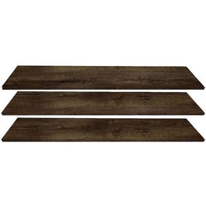 Police 3 ks skriňa Top 200 tmavý jaseň vyobraziť