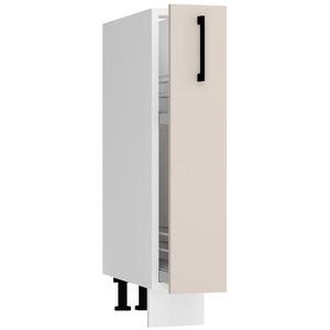Kuchynská skrinka Max D15 Cargo + kôš svetlobéžová vyobraziť