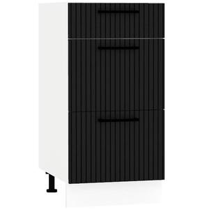 Skrinka do kuchyne Kate d40s/3 čierny hrášok vyobraziť