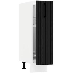 Skrinka do kuchyne Kate d20 cargo + kôš čierny hrášok vyobraziť