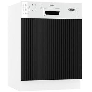 Dvierka na umývačku Kate 60po čierny hrášok vyobraziť