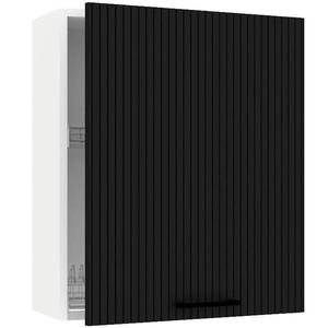 Skrinka do kuchyne Kate w60su alu čierny hrášok vyobraziť