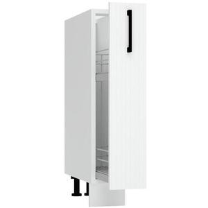 Skrinka do kuchyne Kate d15 cargo + kôš biely hrášok vyobraziť