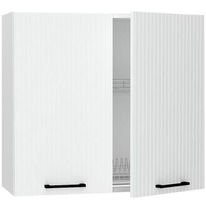 Skrinka do kuchyne Kate w80su alu biely hrášok vyobraziť