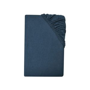LIVARNO® Napínacia džersejová plachta, 140 – 160 x 200 x 25 cm (tmavomodrá) vyobraziť