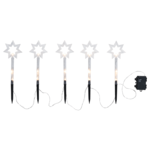 LIVARNO home LED svietiace tyčky (hviezda s tyčkou) vyobraziť