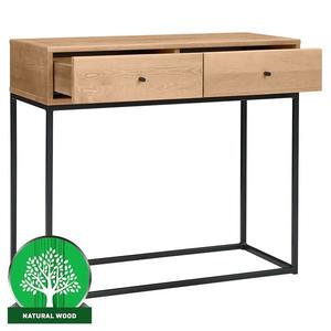 Konzolový stolík Logan borovica morená dub vyobraziť