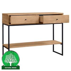 Konzolový stolík Logan 2 zásuvky borovica morená dub vyobraziť