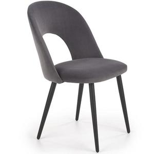 Stolička K384 Velvet/Kov Šedá vyobraziť
