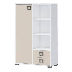 Regál Kiki K12-BE/KI-01 biela/sand vyobraziť