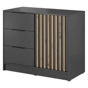 Komoda Nelly 2D Grafit/Artisan vyobraziť