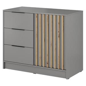 Komoda Nelly 2D Sivá/Artisan vyobraziť