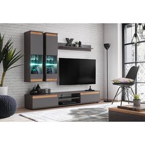 Obývacia stena Modo antracit/wotan vyobraziť