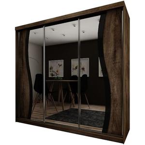 Skriňa Top 9 250 Tmavý jaseň vyobraziť