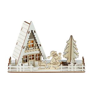 LIVARNO home Dekoratívny LED domček (dom s Mikulášom) vyobraziť