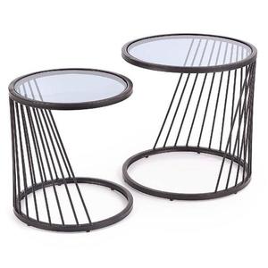 Konferenčný stolík Antilla dymová/čierna vyobraziť