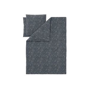 LIVARNO® Posteľná bielizeň zo saténového mikrovlákna, 140 x 200 cm (paisley/sivá) vyobraziť