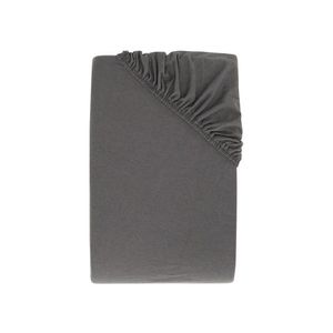LIVARNO® Džersejová napínacia plachta Premium, 90 – 100 x 200 cm (sivá) vyobraziť