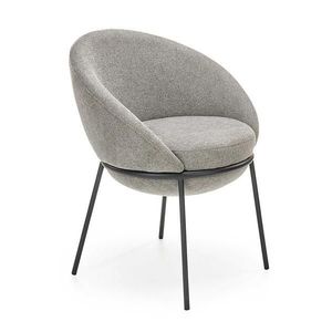 Stolička K482 tkanina/kov popol 61x59x78 vyobraziť