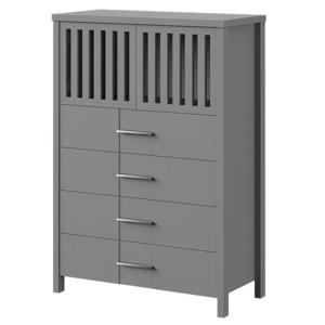 Komoda Laura Lau2 Antracit vyobraziť