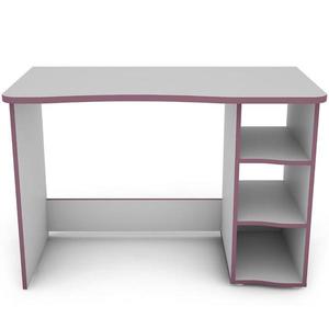 Písací stôl Matrix 6 biely/fialový vyobraziť