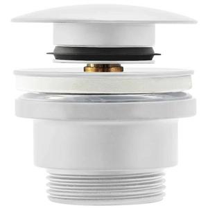 Umývadlová výpust univerzálna klik-klak Rea biela mat vyobraziť