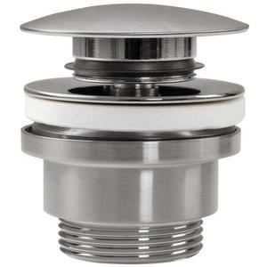 Umývadlová výpust univerzálna klik-klak Rea brúsený nikel INOX vyobraziť