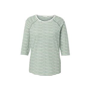 Prúžkované tričko s trojštvrťovými rukávmi vyobraziť