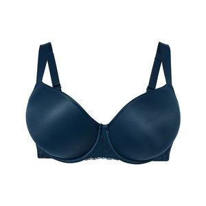 Podprsenka s kosticami, tmavomodrá vyobraziť