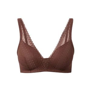 Podprsenka s mäkkými košíčkami, gaštanová vyobraziť